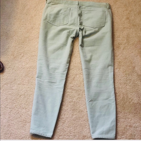 J Crew Corduroy Jeans in Seafoam - Picture 6 of 7